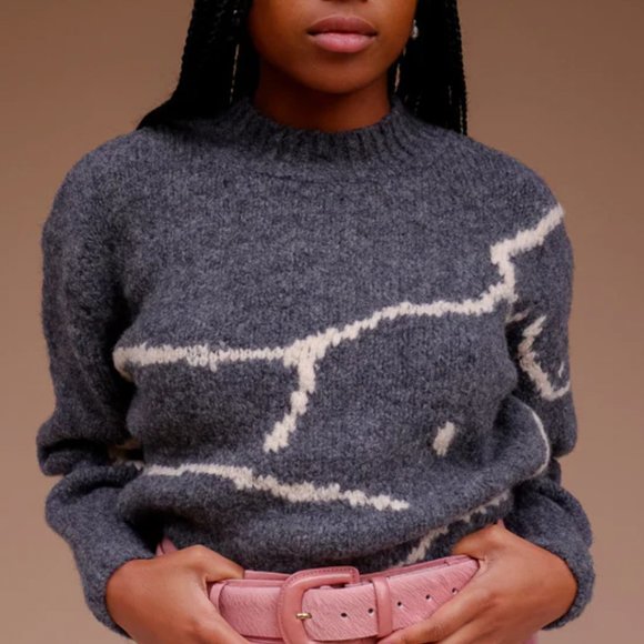 Paloma Wool Sweaters - Paloma Wool Palmira Sweater, Dark Grey